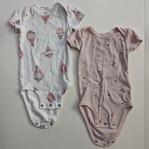 6M Onesies, short sleeve